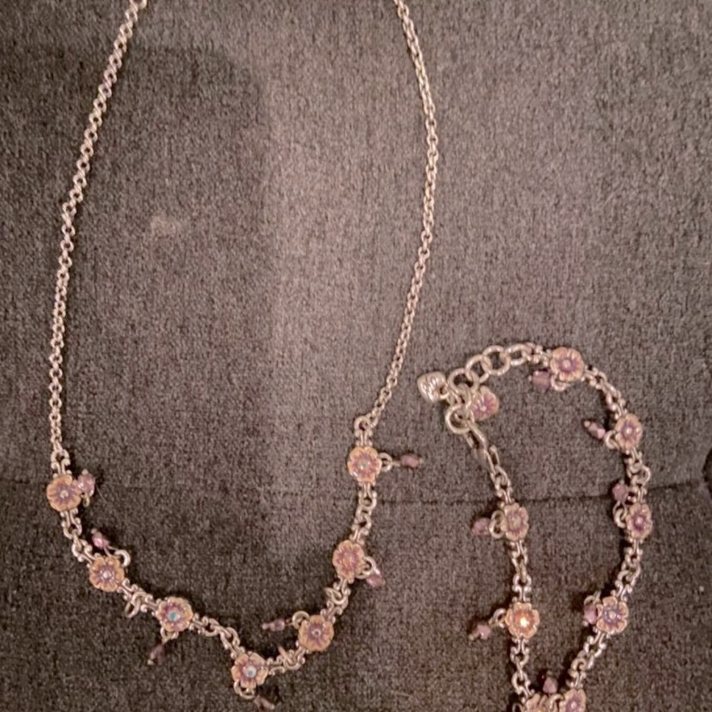 Brighton necklace and bracelet set.